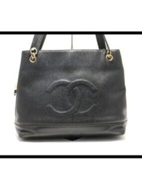 Chanel Jumbo CC Logo GD Metal Fittings Shoulder Bag